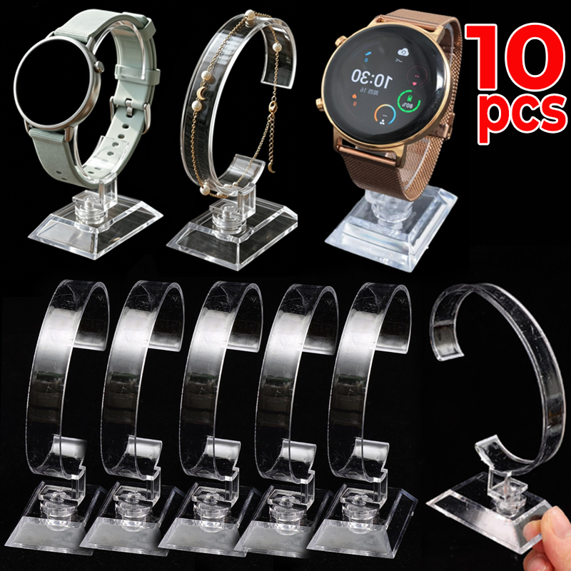 Jewelry And Watches Inc - Espositore Trasparente per Orologi, Supporto in