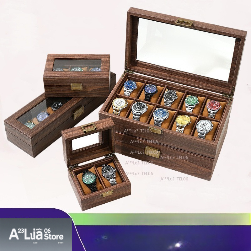 Watch Display Box - Scatola Porta Orologi Vintage in Pelle