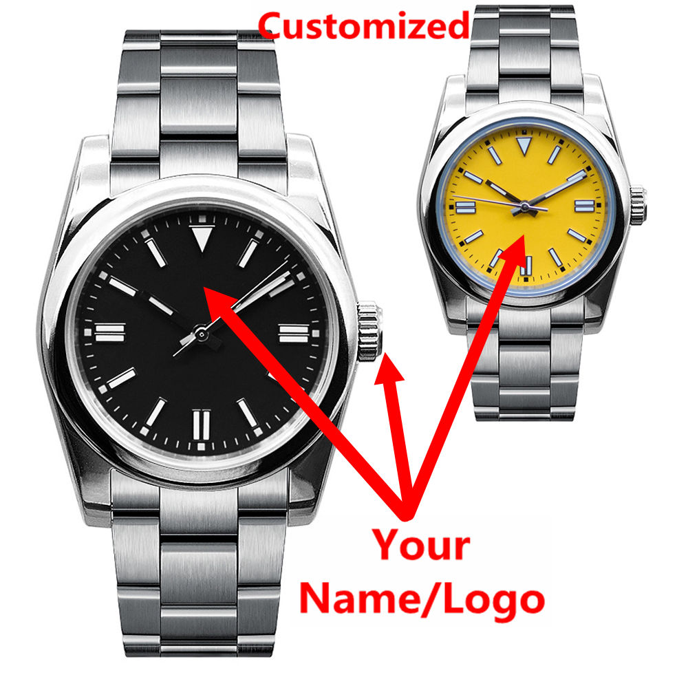 Jewelry For Watches - Orologio da uomo con logo personalizzato,