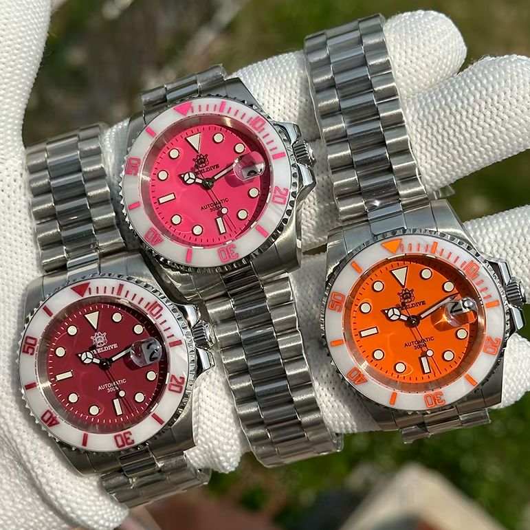 Seiko Watch Prospex - STEELDIVE Orologio Automatico da Uomo 40mm,