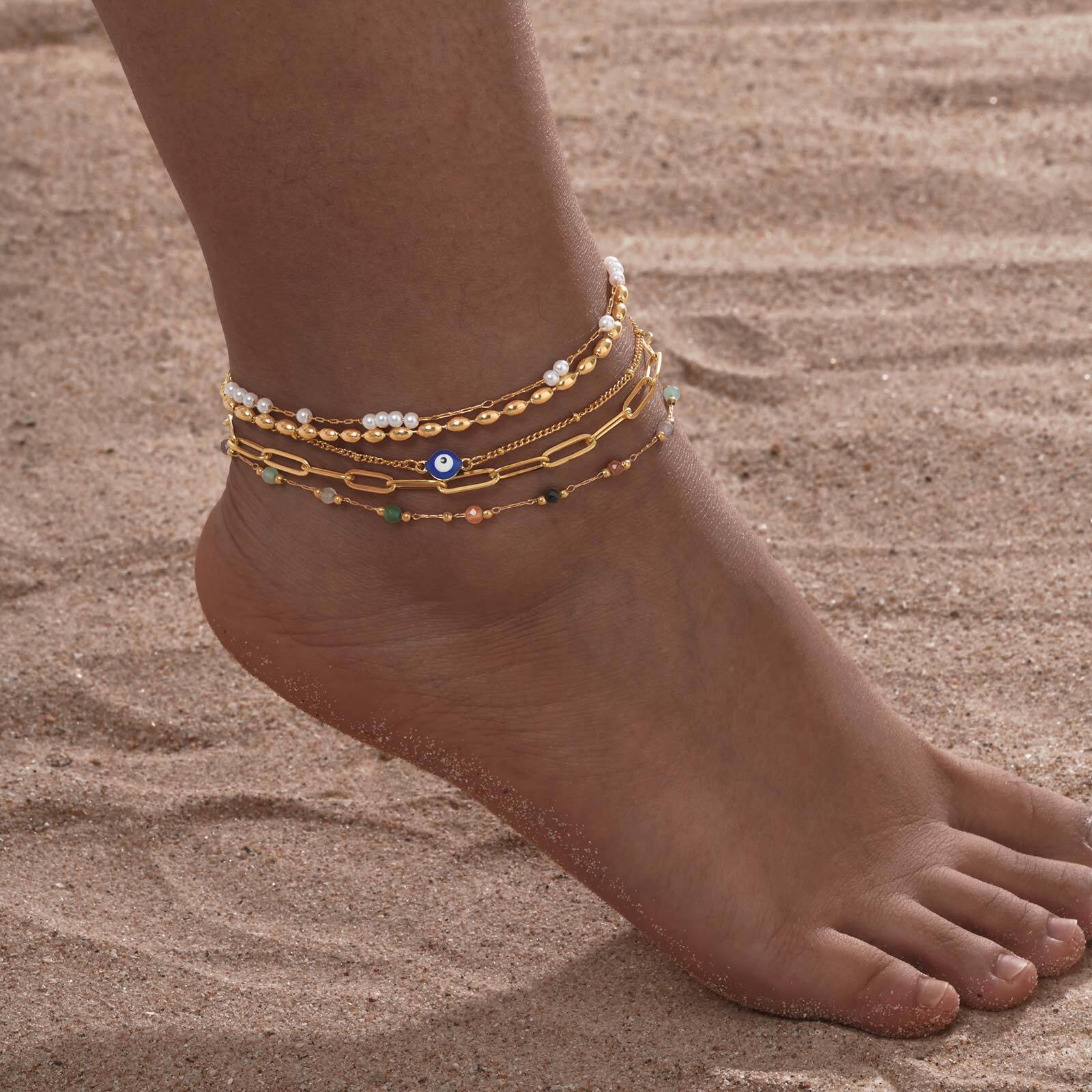 Bracciale cavigliera a strati  - Jc Jewelry & Watches Photos recensione e prezzo